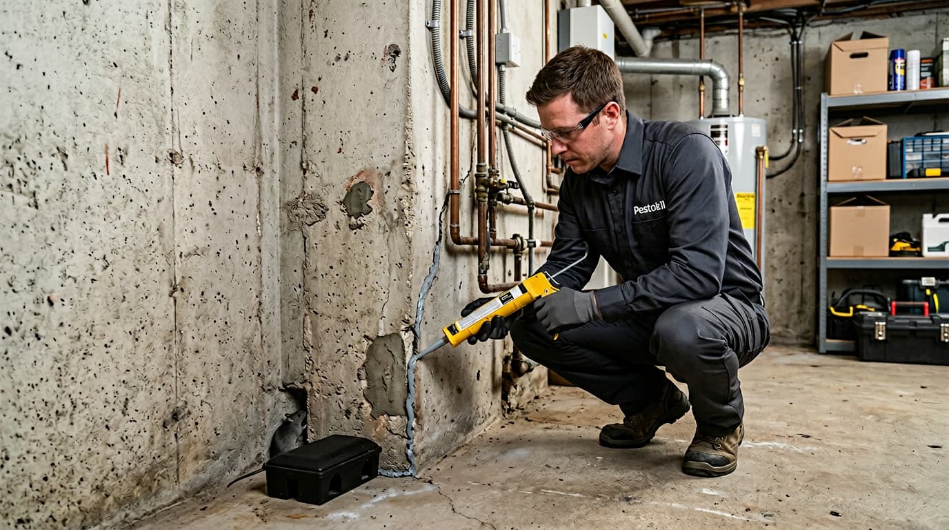 Preventieve afdichting in kelder met lichtinval